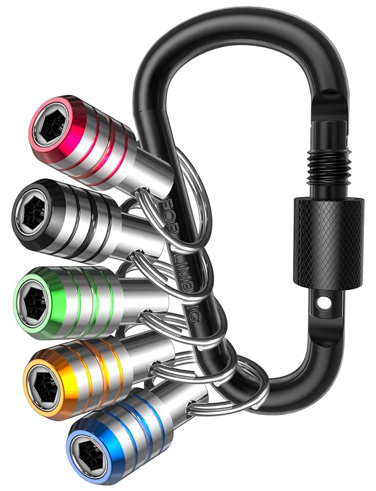 anarc of hex  Harvest (haroshi)　キーホルダー Bit Holder, 1/4inch Drill Bit Holder Keychain for Impact